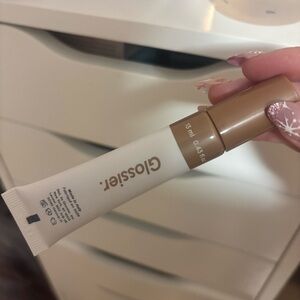 New glossier luminous bronzer solar paint- flare